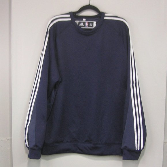 ADIDAS CLIMAWARM SIZE XL SWEATSHIRT NAVY BLUE - Picture 1 of 9